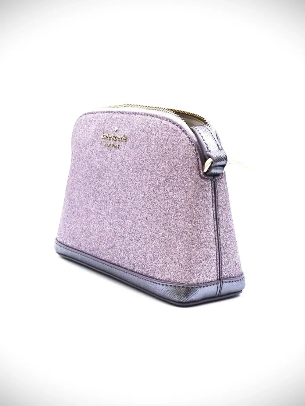 KATE SPADE New York Glitter Lilac Color Small Crossbody Bag